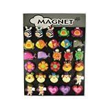 Display Includes: 30 Assorted Animation Collection Magnets
