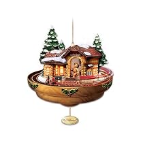 M.I. Hummel® Christmas Crossing Motion Ornament by The Bradford Editions