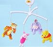 Disney WINNIE THE POOH Baby Crib Musical Mobile