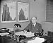 1937 photo Herman B. Byer, Chief of Construction Section, Bureau of Labor Statistics, Dept. of Labor