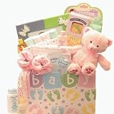 Baby of Mine Newborn Baby Girl Gift Basket