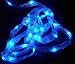 LED BATTERY Rope/Ribbon Light BLUE Fairy Lights-14 feet Long