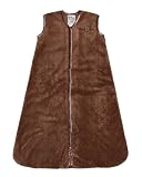 Halo Innovations Sleepsack Wearable Blanket Deluxe Velboa, Mocha, Large