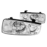 Anzo USA 121183 Hyundai Elantra Crystal Chrome Headlight Assembly - (Sold in Pairs) by AnzoUSA