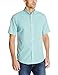 Dockers Men's Short-Sleeve No Wrinkle Mini Check Button Down Collar Shirt