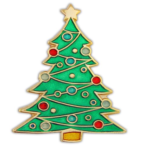 Christmas Tree Holiday Lapel Pin