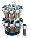Olde Thompson Flower Style 20 Jar Filled Spice Rack