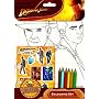 Indiana Jones Colour & Stickers Set