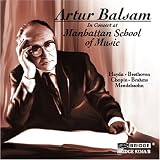 Artur Balsam in Concert at Manhattan School of 51sQjckGmVL. SL160 Artur Balsam in Concert at Manhattan School of