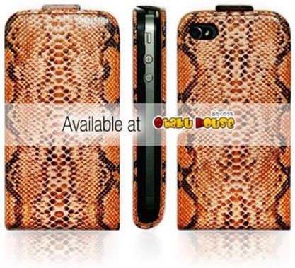 Iphone 4s Case Snake Skin - Dune (Brown Iphone Cover)