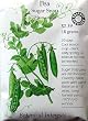 Peas Sugar Snap Certified Organic Seeds 85 Seeds