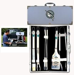 Florida Marlins 8pc. BBQ Set w/Case - MLB Baseball - Fan Shop Sports Team Merchandise