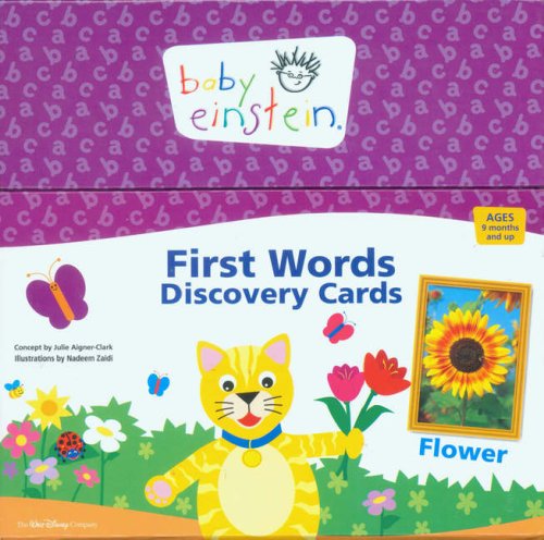 Childrens Toyshop  Books : First Words Discovery Cards (Baby Einstein) (Baby Einstein)
