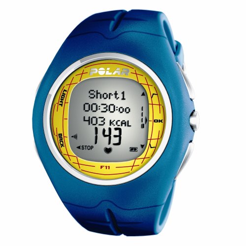 Polar F11 Blue Gold Heart Rate Monitor (F11M BLU N)