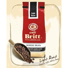 Costa Rica Light Roast Whole Bean Gourmet Coffee