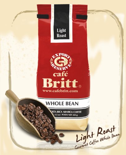 Costa Rica Light Roast Whole Bean Gourmet Coffee
