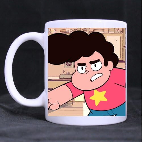 Steven Universe Steven Custom Ceramic White Mug Tea Coffee Cup 3.23"W x 3.74"H