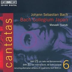 Bach, J.S.: Cantatas, Vol. 6 (Suzuki) - Bwv 21, 31