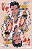 LA Rug Elvis King of Heart Rug 19x29