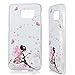 Galaxy S6 Clear Case - YOKIRIN Print Painted Butterfly Fairy PC Case Hard Cover for Samsung Galaxy S6 2015(Package Includes: One Phone Cases, One Stylus Pen, One Dust Plug)