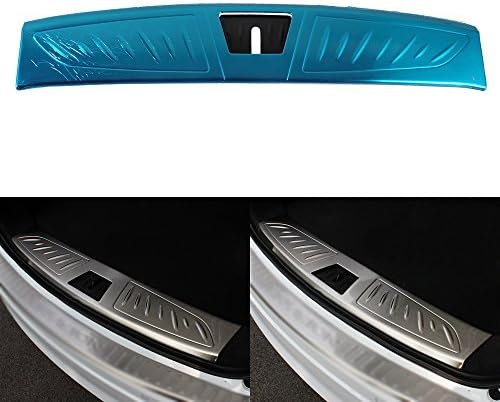 2pcs/set Silver Stainless Steel Car Auto Rear Trunk Inside Shield Trunks Shields for Buick Ang Kewei