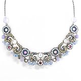 NEW Ayala's Timeless Beauty Necklace in Periwinkle Blue and Pearl #3488 ANK ONK
