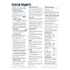Crystal Reports (v.8 or v. 8.5) Quick Reference Guide (Cheat Sheet of Instructions, Tips & Shortcuts - Laminated Card)