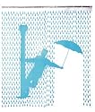 Singing in the Rain Shower Curtain