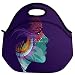 Snoogg Tattoo Lady Travel Outdoor Carry Lunch Bag Picnic Tote Box Container Zip Out Removable Carry Lunchbox Handle Tote Lunch Bag Food Bag For School Work Office RS.549.00