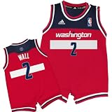 Adidas Washington Wizards John Wall Infant Revolution 30 Replica Road Jersey Infant 12 Months