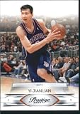 2009 /10 Panini Prestige Basketball Card # 64 Yi Jianlian New Jersey Nets Mint Condition- Shipped In Protective Screwdown Display Case!