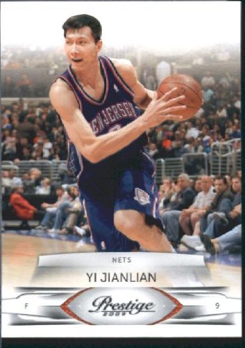 2009 /10 Panini Prestige Basketball Card # 64 Yi Jianlian New Jersey Nets Mint Condition- Shipped In Protective Screwdown Display Case!