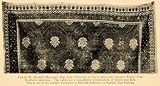1919 Print Spanish Moresque Floral Rug South Andalusia - Original Halftone Print