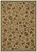 Shaw Living Mantova Vineyard Area Rug, 3-Feet 10-Inch by 5-Feet 5-Inch, Natural