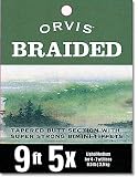 Floating Braided Leaders / Only 9' Length - Line weights- 3, 4, 5
