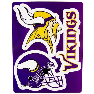 Minnesota Vikings 3-Pack Magnet Set