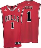 Derrick Rose Chicago Bulls Red Youth Replica Adidas NBA Jersey
