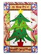 Christmas Tree Deluxe Elite Garden Size Applique Flag