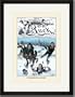 Black Framed/Matted Print 17x23, Puck Magazine: Congressional Contempt