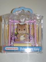 Sylvanian Families Baby Carry Case Cat on Swing