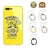 Transparent Cell Phone Ring Holder, Adjustable 360 Degree Rotation and 180Â°Flip Finger Ring Stand, iPhone and iPad tablet Ring Holder (5 Pack Mix color)