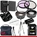 Canon T3 Accessory Saver Kit (58mm Wide Angle Lens + 58mm 2X Telephoto Lens + 58mm 3 Piece Filter Kit + 32GB SDHC Memory + Extended Life Battery + Ac/Dc Charger + USB Card Reader + Deluxe Camera Case w/Strap + Full Size Tripod + Microfiber Cleaning Cloth + LCD Screen Protectors + Mini Tripod
