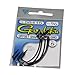 Gamakatsu Extra Wide Gap Worm Hook-6 Per Pack (Black, 2/0)