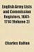 English Army Lists and Commission Registers, 1661-1714 (Volume 3)