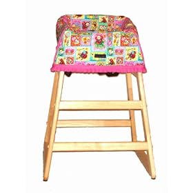 Cute as a Bug Restaurant High Chair Cover