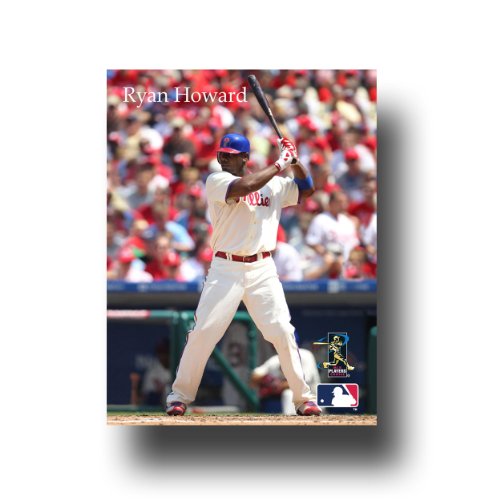 MLB Philadelphia Phillies Artissimo Ryan Howard 8x10 Canvas