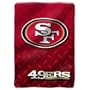 San Francisco 49ers 60"x80" Raschel Blanket