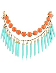 Lucky Brand Spikey Collar Choker Necklace, 18"