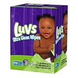 Ultra Clean Wipes, 576 Count- Luvs