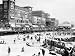 1908 ATLANTIC CITY NJ BEACH AND HOTEL PHOTO